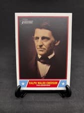 2025 Topps Heritage Notable Americans Ralph Waldo Emerson #NS-48 card