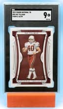 Pat Tillman 2022 Panini National Treasures card