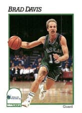 Brad Davis 1991-92 Hoops Base Set card