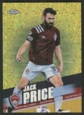 Jack Price 2022 Topps Chrome MLS card