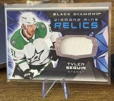 2025-26 Upper Deck Black Diamond Diamond Mine Relics Tyler Seguin #DMR-TS