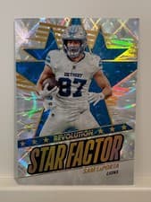 2025 Panini Revolution Star Factor Sam LaPorta #8 card