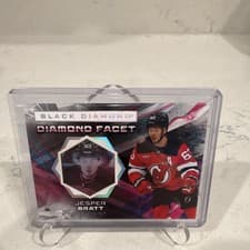2025-26 Upper Deck Black Diamond Diamond Facet Jesper Bratt #DF-JB card