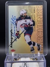 2025-26 Flair Autographics Kirill Marchenko #A-KM card