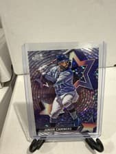 2025 Topps Cosmic Chrome StarFractor Junior Caminero #SF-61 card