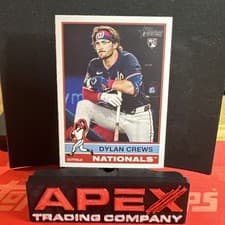 Dylan Crews 2025 Topps Heritage card