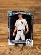 2025 Bowman Chrome Prospects Cam Schlittler #BCP-166