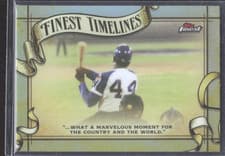 2024 Finest Timeline Hank Aaron #FT-1 card