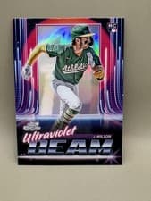 2025 Topps Cosmic Chrome Ultraviolet Beam Jacob Wilson #UB-9 card