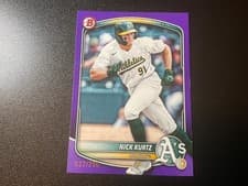 Nick Kurtz 2025 Bowman Prospects card