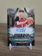 2025-26 Bowman Buzz Factor Autographs Reed Bailey #BZA-RB card