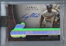 2025 Topps Five Star Five Time Signatures Tony Oliva #FTS-TO card