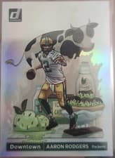 Aaron Rodgers 2022 Panini Donruss Optic Downtown card
