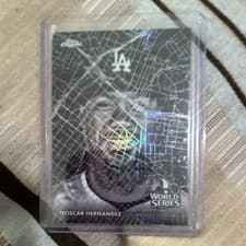 2025 Topps Chrome World Series at Night Teoscar Hernández #WSN-4 card