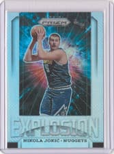2024-25 Panini Prizm Deca Explosion Nikola Jokic #18 card