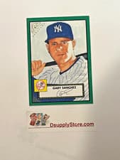 Gary Sanchez 2018 Topps Gallery Heritage card