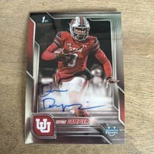 2025 Bowman University Chrome Chrome Prospect Autographs Devon Dampier #BCA-DDA card