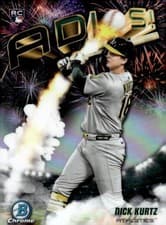 2025 Bowman Chrome Adios Nick Kurtz #AD-23 card