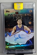 2025-26 Topps 3 Raindrops Signatures Tidjane Salaün #RS-TS card