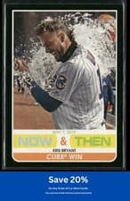 2020 Topps Heritage Now & Then Kris Bryant #NT-13
