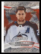 Nathan MacKinnon 2022 Upper Deck MVP Domains card