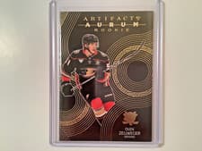 Olen Zellweger 2024-25 Upper Deck Artifacts Aurum Signatures card