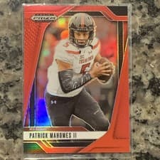 Patrick Mahomes II 2025 Panini Prizm Draft Picks card