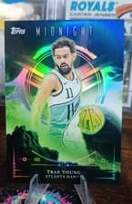 2025-26 Topps Midnight Night Vision Trae Young #NV-12 card