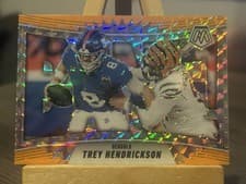 2025 Panini Mosaic Bang Trey Hendrickson #1 card