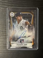 2025 Topps Tribute League Inauguration Autographs Jackson Jobe #LIA-JJO card