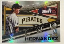 2025 Bowman Draft Bowman Draft Night Seth Hernandez #BDN-5 card
