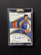 Chet Holmgren 2022 Panini Immaculate card