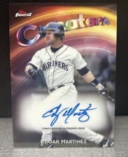 2025 Finest Creators Autograph Edgar Martinez #CAV-EM card