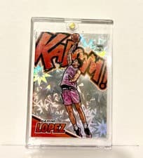 2025-26 Panini Signature Series Kaboom Karim Lopez #21 card