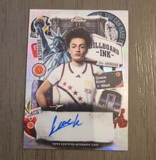 2025 Topps Chrome McDonald's All American Billboard Ink Grace Knox #BI-GK card