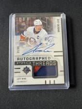2024-25 Upper Deck Ultimate Collection Pro Threads Anders Lee #PT-LE card