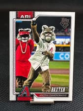 2026 Topps Mascots Baxter #M-1 card