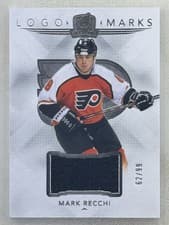 2024-25 Upper Deck The Cup Logomarks Mark Recchi #LM-MR card