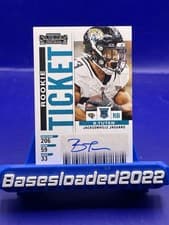 Bhayshul Tuten 2025 Panini Select Contenders Rookie Ticket RPS card
