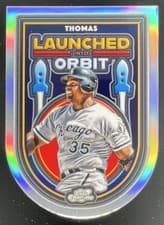 2025 Topps Cosmic Chrome Launched into Orbit Frank Thomas #LIO-43 card
