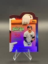 2025 Topps Holiday Making the Nice List Aaron Judge #MNL-3 card