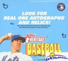 Retail Box 2021 Topps Heritage card