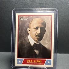 W.E.B. Du Bois 2025 Topps Heritage Notable Americans card