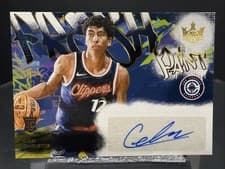 2024-25 Panini Court Kings Fresh Paint Autographs Cam Christie #FP-CAM card