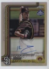 2025 Topps Pro Debut Chrome Autographs Kash Mayfield #PDC-129 card