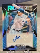 Jeff McNeil 2019 Panini Prizm Rookie Autographs card