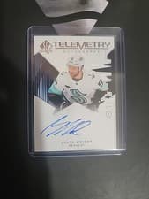 2024-25 SP Authentic Telemetry Autographs Shane Wright #T-SW card