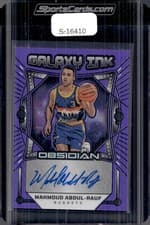 2024-25 Panini Obsidian Galaxy Ink Mahmoud Abdul-Rauf #GI-MAR card