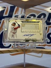 2025 Topps Inception MLB First Milestone Autograph Relics Marcelo Mayer #FMAR-MM card