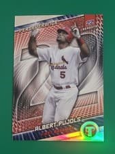 2025 Topps Pristine Perseverance Albert Pujols #P-12 card